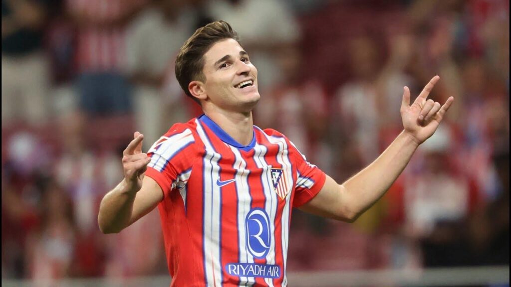 Julián álvarez, jugador del Atlético de Madrid