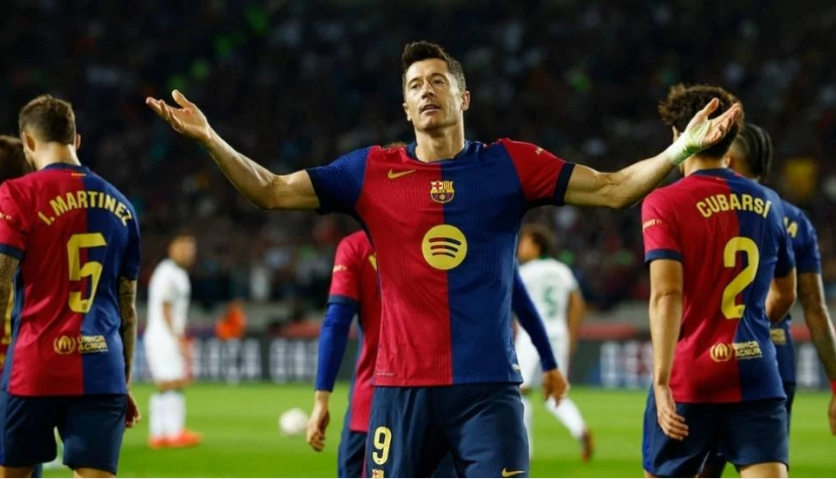 Lewandowski, jugador del FC Barcelona